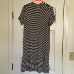 Charming Charlie Mock-Neck T-shirt Dress